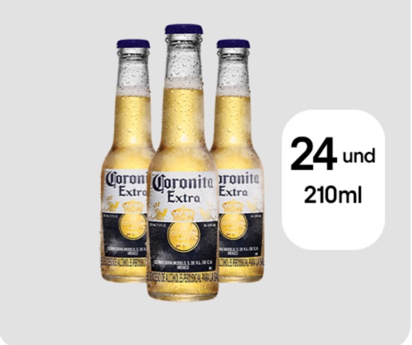Cerveza Coronita 210 ml